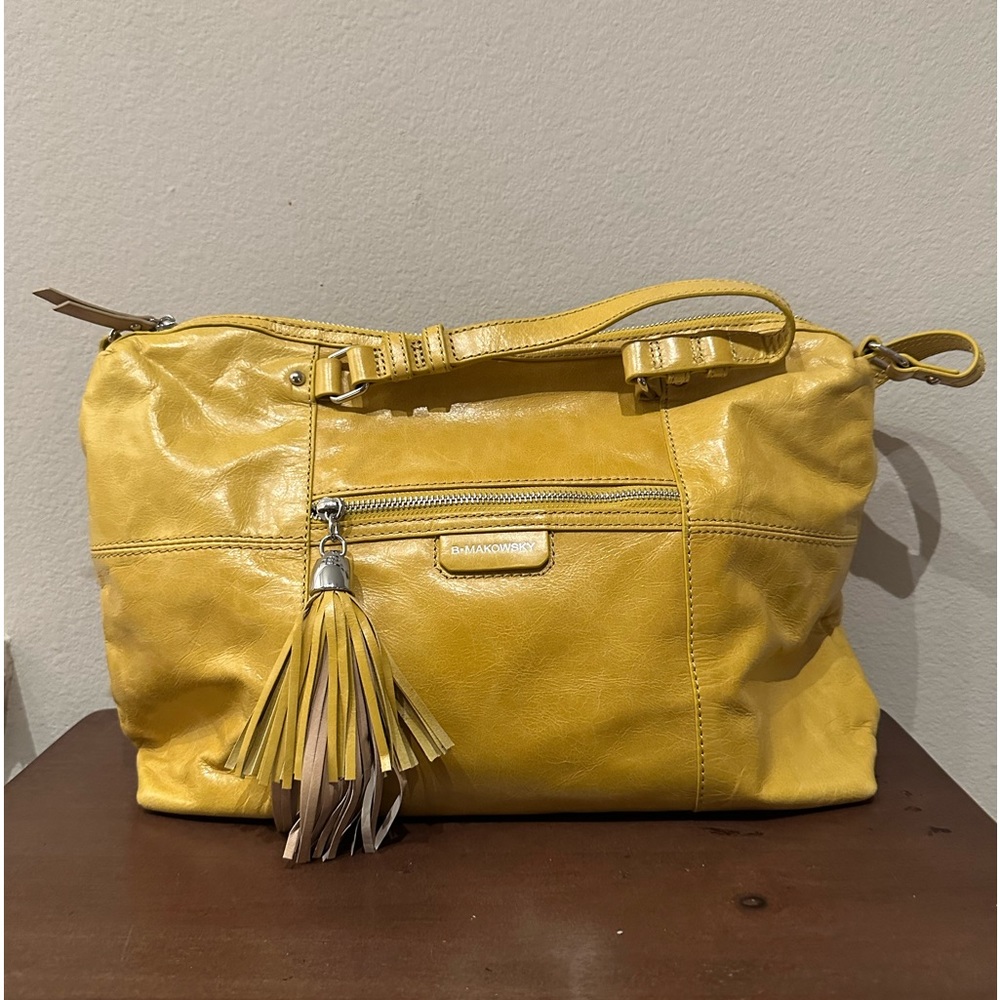 EUC: Yellow Makowsky Bag.